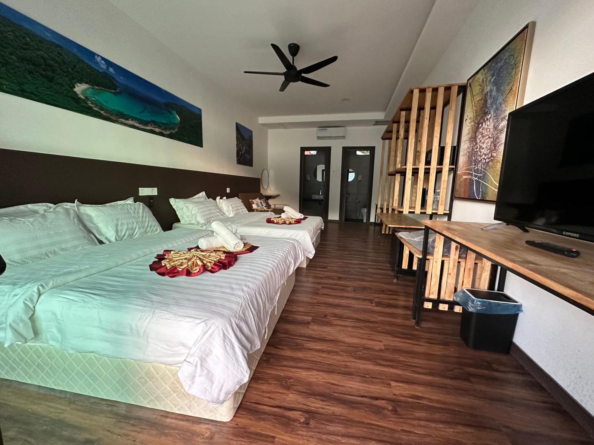 הוילה Kampong Pasir Hantu The Barat Perhentian מראה חיצוני תמונה
