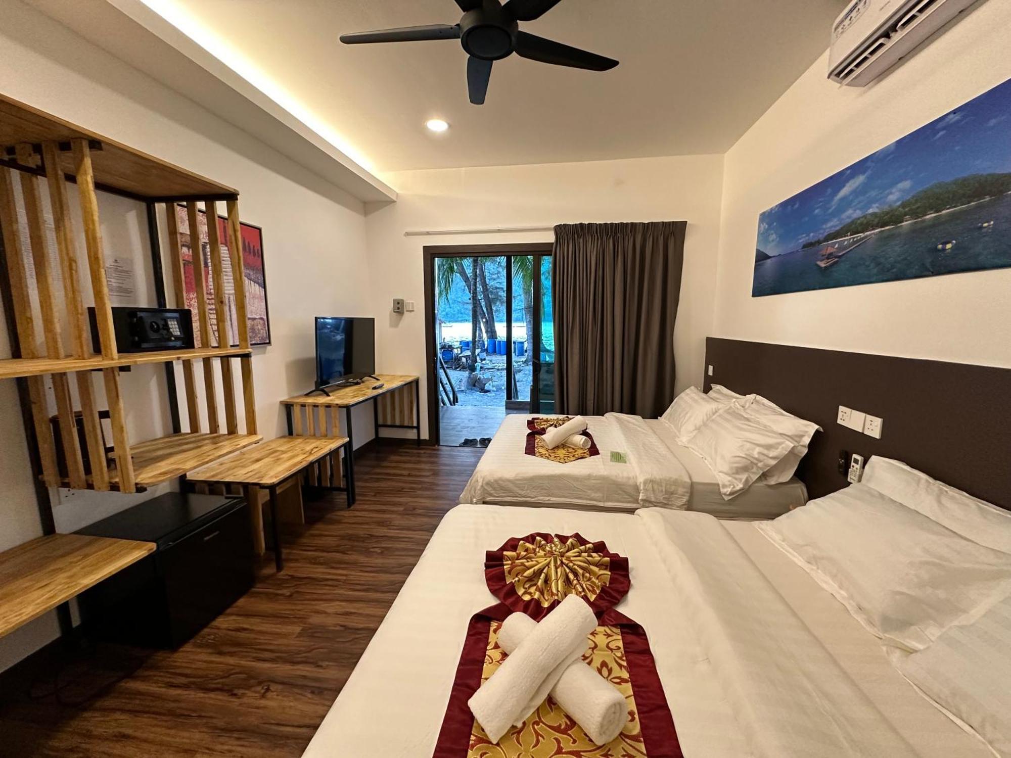 הוילה Kampong Pasir Hantu The Barat Perhentian מראה חיצוני תמונה
